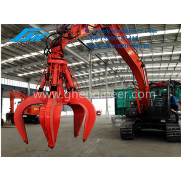 Multi Application Excavator with Grab for Steel, Bulk